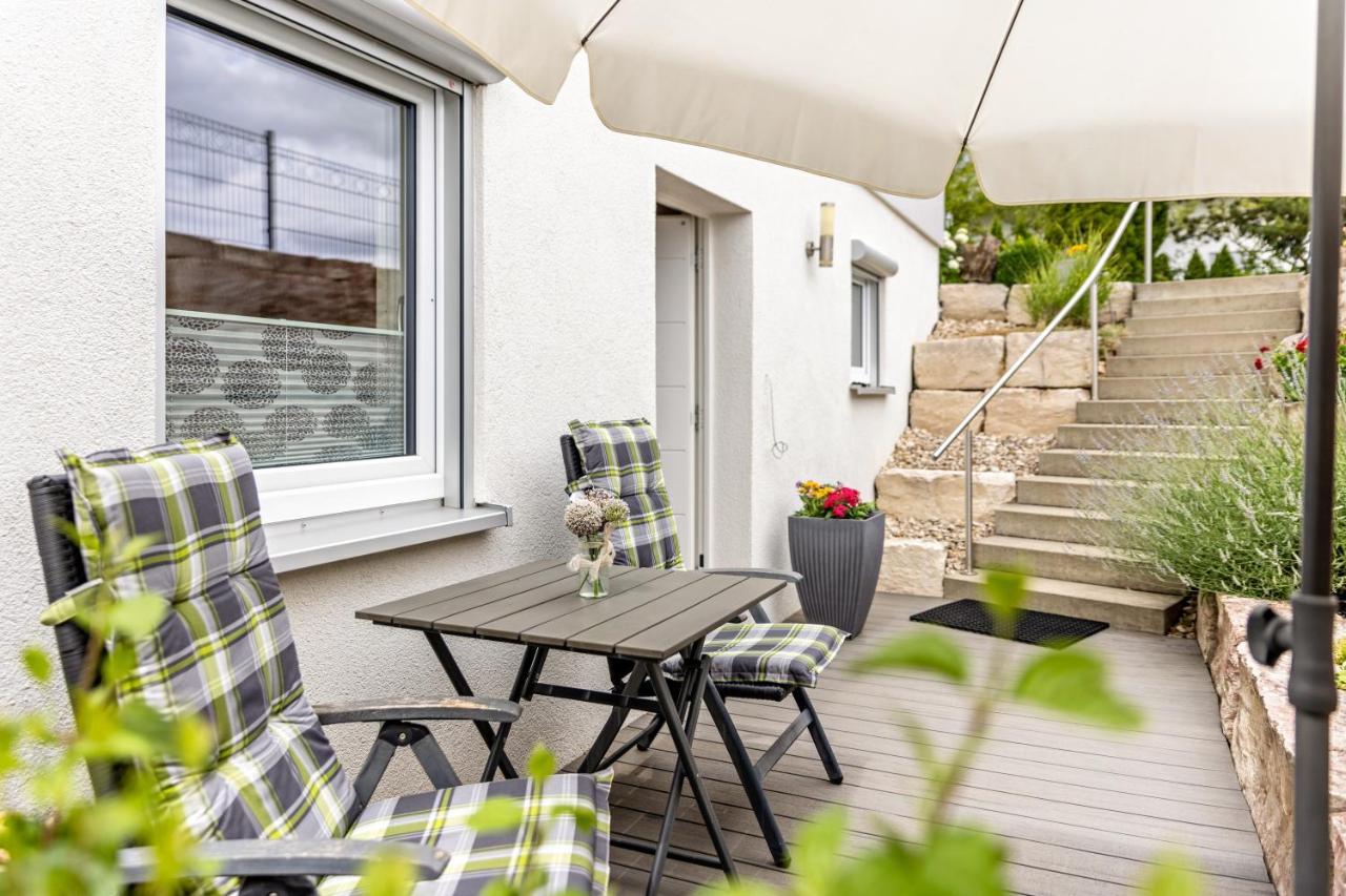 Ferienwohnung Alpenblick Zwiefalten Buitenkant foto