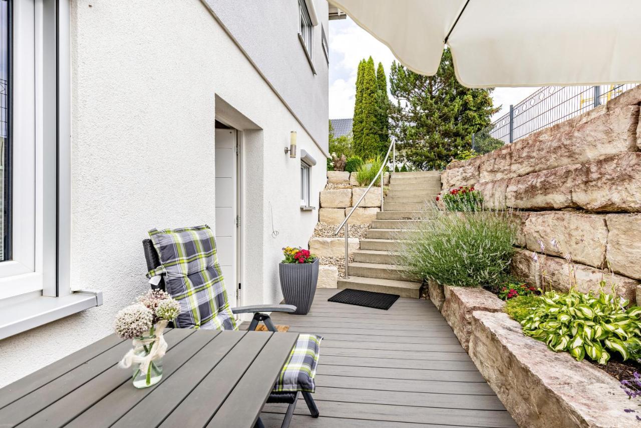 Ferienwohnung Alpenblick Zwiefalten Buitenkant foto
