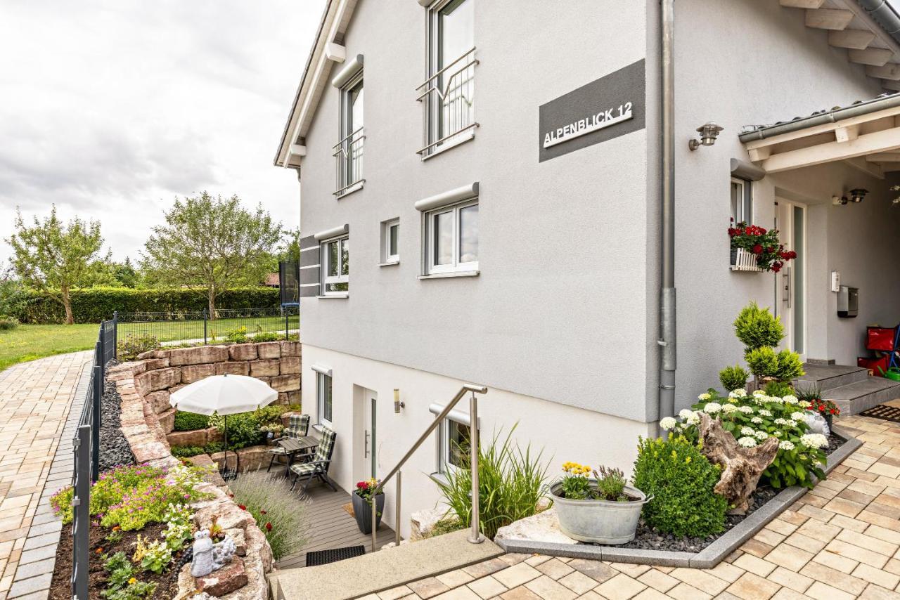Ferienwohnung Alpenblick Zwiefalten Buitenkant foto